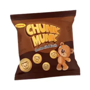 Chunk Munk Chocolate Filled Biscuits